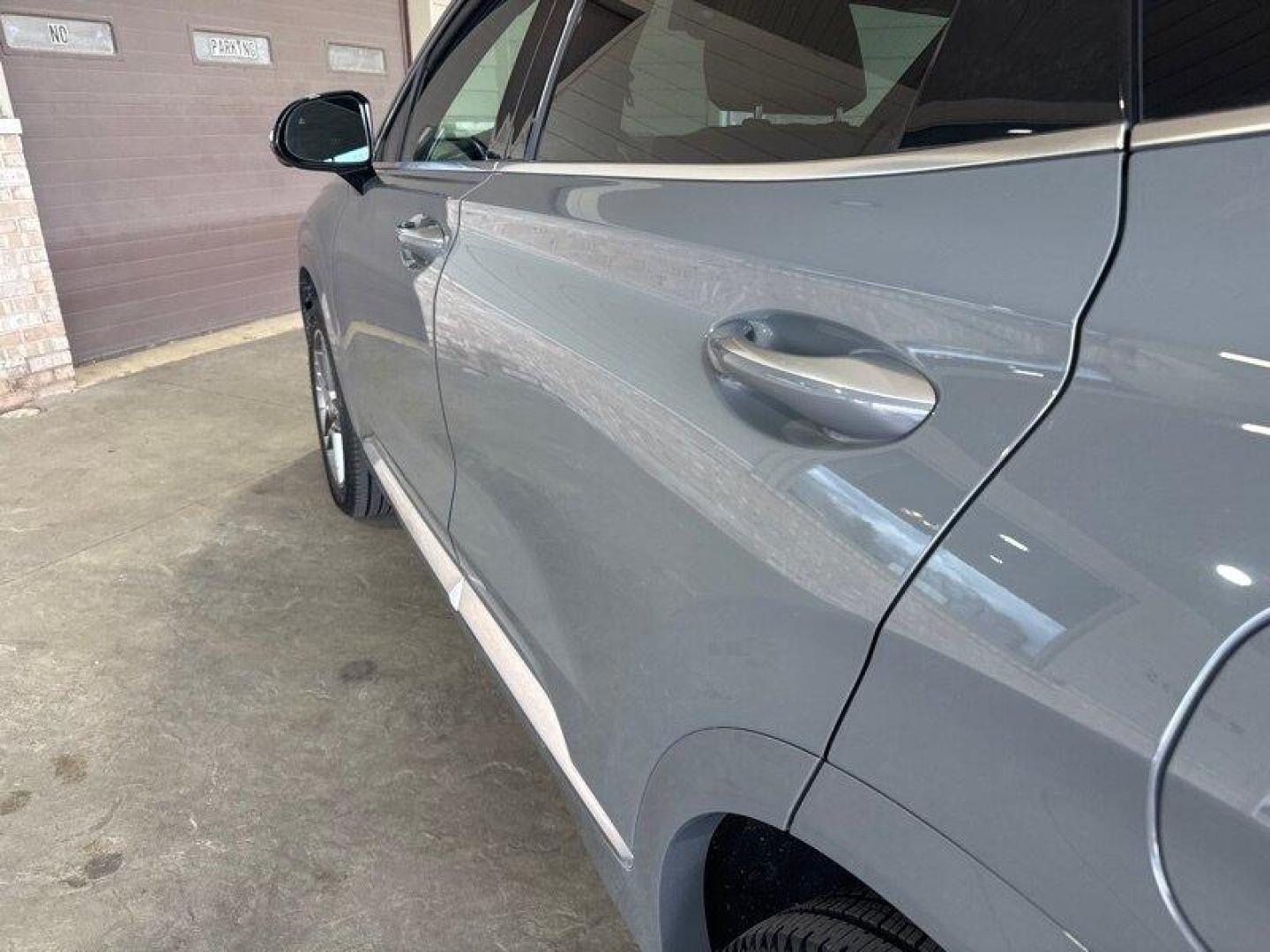 2021 Portofino Gray Hyundai SANTA FE Calligraphy (5NMS5DALXMH) with an 2.5L Turbo I4 277hp 311ft. lbs. engine, 8Speed Double Clutch transmission, located at 25355 Eames Street, Channahon, IL, 60410, (815) 467-1807, 41.429108, -88.228432 - Photo#9