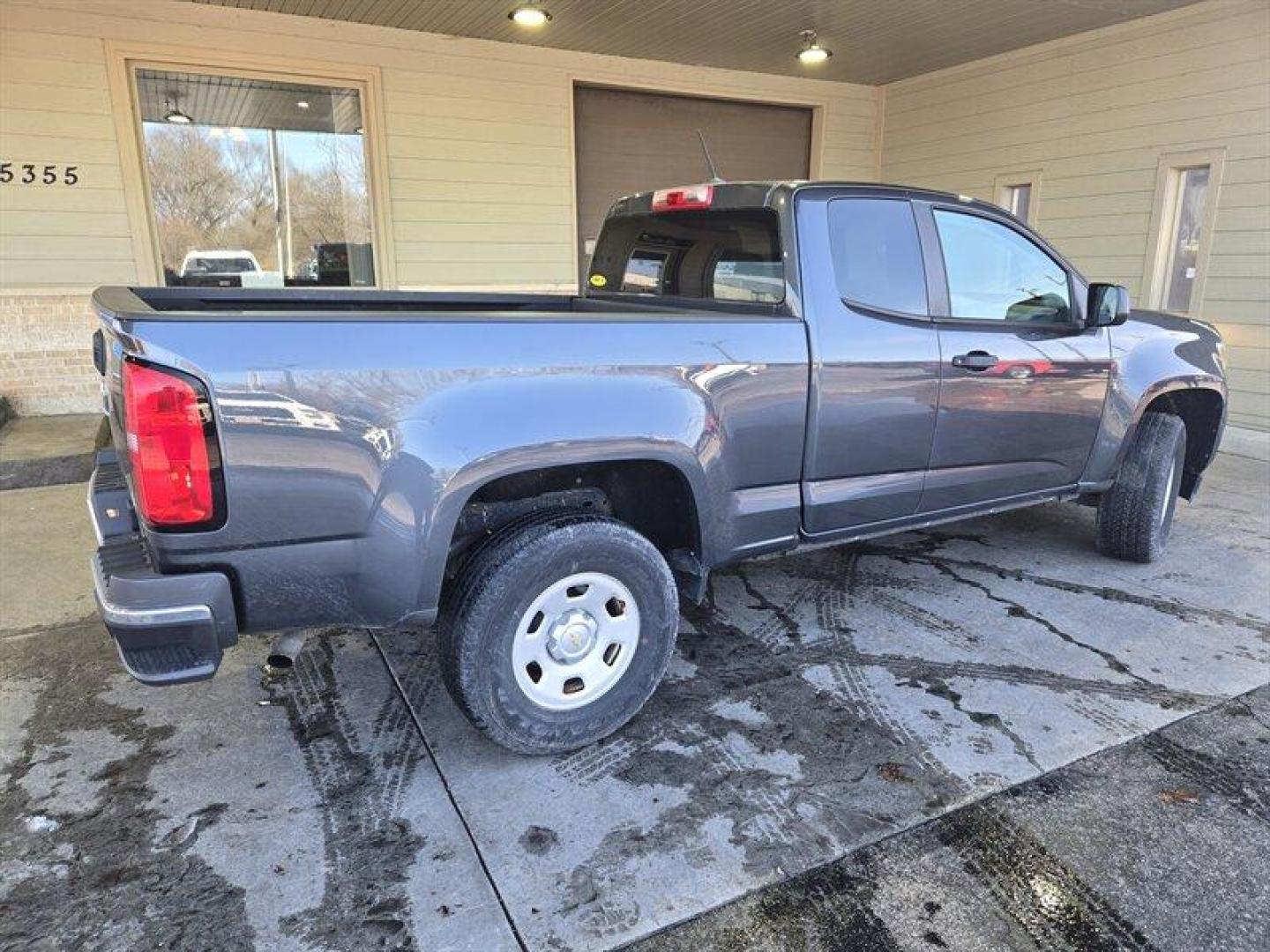 2017 Cyber Gray Metallic Chevrolet Colorado Work Truck (1GCHSBEAXH1) with an 2.5L I4 200hp 191ft. lbs. engine, Automatic transmission, located at 25355 Eames Street, Channahon, IL, 60410, (815) 467-1807, 41.429108, -88.228432 - Presenting the 2017 Chevrolet Colorado Work Truck in the striking Cyber Gray Metallic exterior color with a sleek Jet Black/Dark Ash interior. Powered by a robust 2.5L I4 engine delivering 200hp and 191ft. lbs. of torque, this truck is a dependable workhorse. With low mileage of below 12,000 miles, - Photo#3