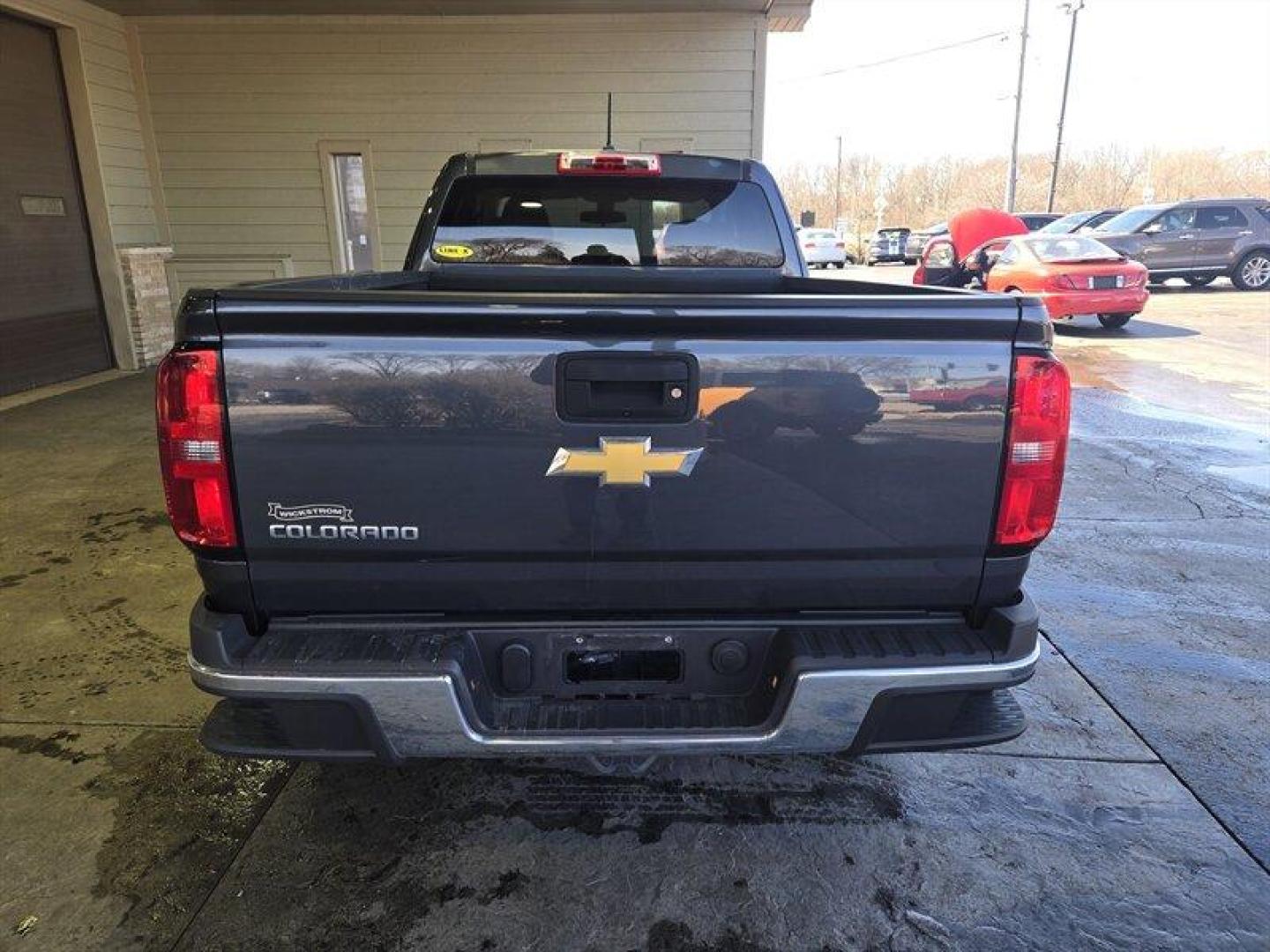 2017 Cyber Gray Metallic Chevrolet Colorado Work Truck (1GCHSBEAXH1) with an 2.5L I4 200hp 191ft. lbs. engine, Automatic transmission, located at 25355 Eames Street, Channahon, IL, 60410, (815) 467-1807, 41.429108, -88.228432 - Presenting the 2017 Chevrolet Colorado Work Truck in the striking Cyber Gray Metallic exterior color with a sleek Jet Black/Dark Ash interior. Powered by a robust 2.5L I4 engine delivering 200hp and 191ft. lbs. of torque, this truck is a dependable workhorse. With low mileage of below 12,000 miles, - Photo#5