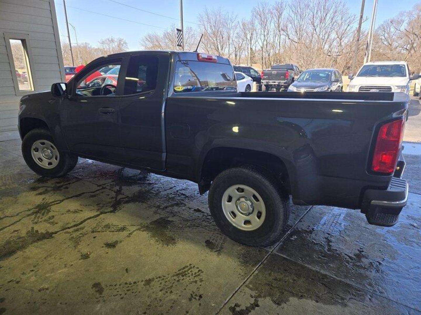 2017 Cyber Gray Metallic Chevrolet Colorado Work Truck (1GCHSBEAXH1) with an 2.5L I4 200hp 191ft. lbs. engine, Automatic transmission, located at 25355 Eames Street, Channahon, IL, 60410, (815) 467-1807, 41.429108, -88.228432 - Presenting the 2017 Chevrolet Colorado Work Truck in the striking Cyber Gray Metallic exterior color with a sleek Jet Black/Dark Ash interior. Powered by a robust 2.5L I4 engine delivering 200hp and 191ft. lbs. of torque, this truck is a dependable workhorse. With low mileage of below 12,000 miles, - Photo#7