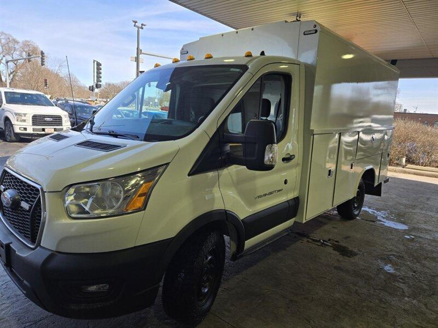 2020 White Ford Transit (1FDBW5P8XLK) with an 3.5L Flex Fuel V6 275hp 262ft. lbs. engine, 10-Speed Shiftable A transmission, located at 25355 Eames Street, Channahon, IL, 60410, (815) 467-1807, 41.429108, -88.228432 - Photo#12