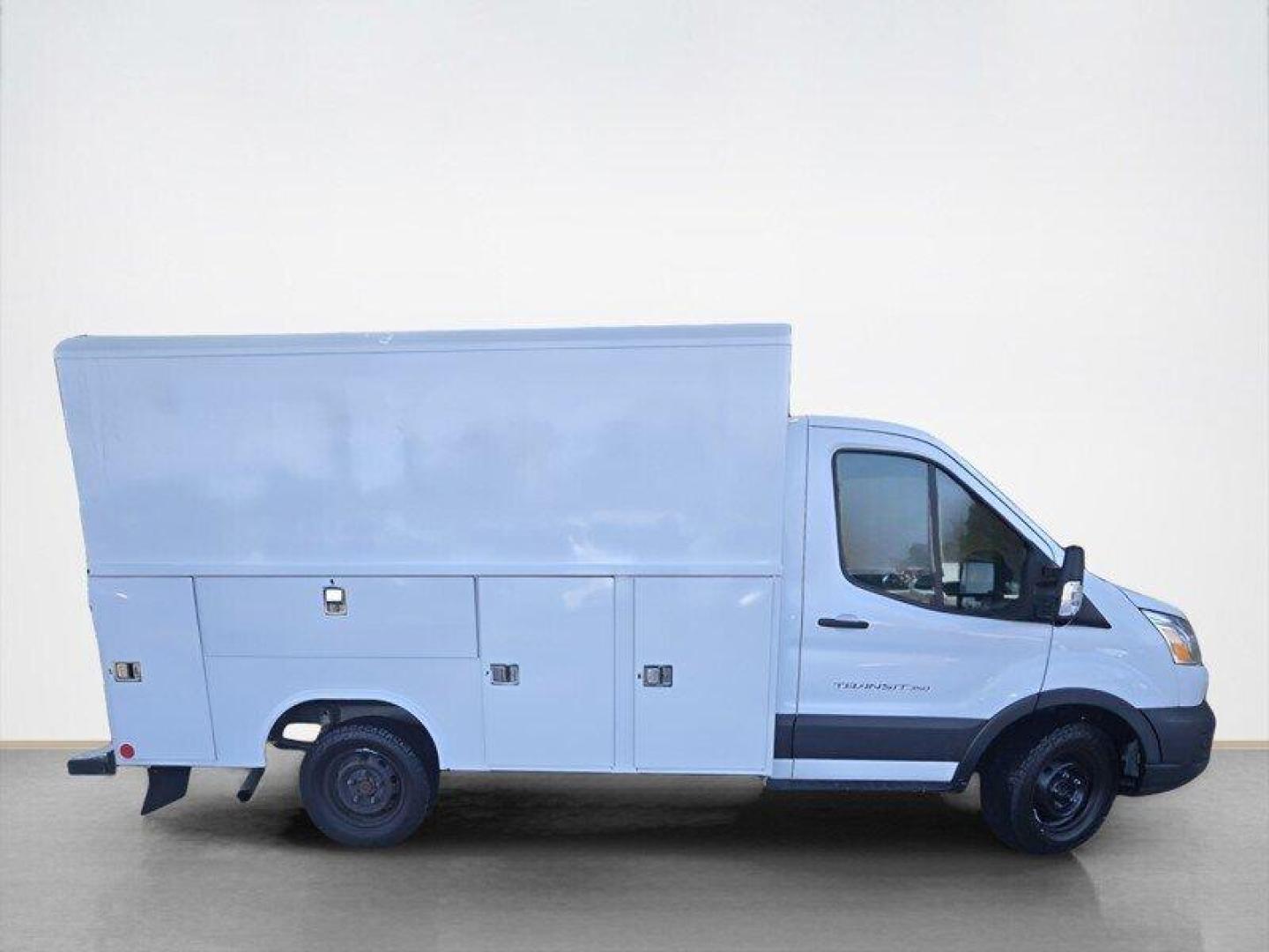 2020 White Ford Transit (1FDBW5P8XLK) with an 3.5L Flex Fuel V6 275hp 262ft. lbs. engine, Automatic transmission, located at 25355 Eames Street, Channahon, IL, 60410, (815) 467-1807, 41.429108, -88.228432 - ** 10 FOOT ENCLOSED READING CSV UTILITY BODY. ** This 2020 Ford Transit 350 is a reliable and versatile vehicle ready to tackle any job. Powered by a 3.5L Flex Fuel V6 engine producing 275hp and 262ft. lbs. of torque, it offers the performance you need for your daily tasks. The exterior is a crisp W - Photo#2