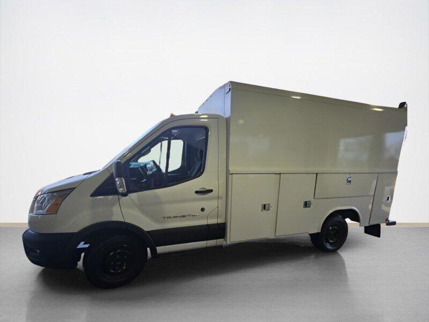 2020 White Ford Transit (1FDBW5P8XLK) with an 3.5L Flex Fuel V6 275hp 262ft. lbs. engine, Automatic transmission, located at 25355 Eames Street, Channahon, IL, 60410, (815) 467-1807, 41.429108, -88.228432 - ** 10 FOOT ENCLOSED READING CSV UTILITY BODY. ** This 2020 Ford Transit 350 is a reliable and versatile vehicle ready to tackle any job. Powered by a 3.5L Flex Fuel V6 engine producing 275hp and 262ft. lbs. of torque, it offers the performance you need for your daily tasks. The exterior is a crisp W - Photo#7