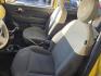 2013 Giallo FIAT 500 Pop (3C3CFFAR3DT) with an 1.4L I4 101hp 98ft. lbs. engine, 4 Speed Manual transmission, located at 25355 Eames Street, Channahon, IL, 60410, (815) 467-1807, 41.429108, -88.228432 - ** LOOK AT THE HOTTEST CHICK IN TOWN. ** Introducing the stylish 2013 FIAT 500 Pop in eye-catching Giallo exterior paint and a refined Avorio interior. With a fuel-efficient 1.4L I4 engine producing 101hp and 98ft. lbs. of torque, this compact car is perfect for navigating city streets and highways - Photo#11