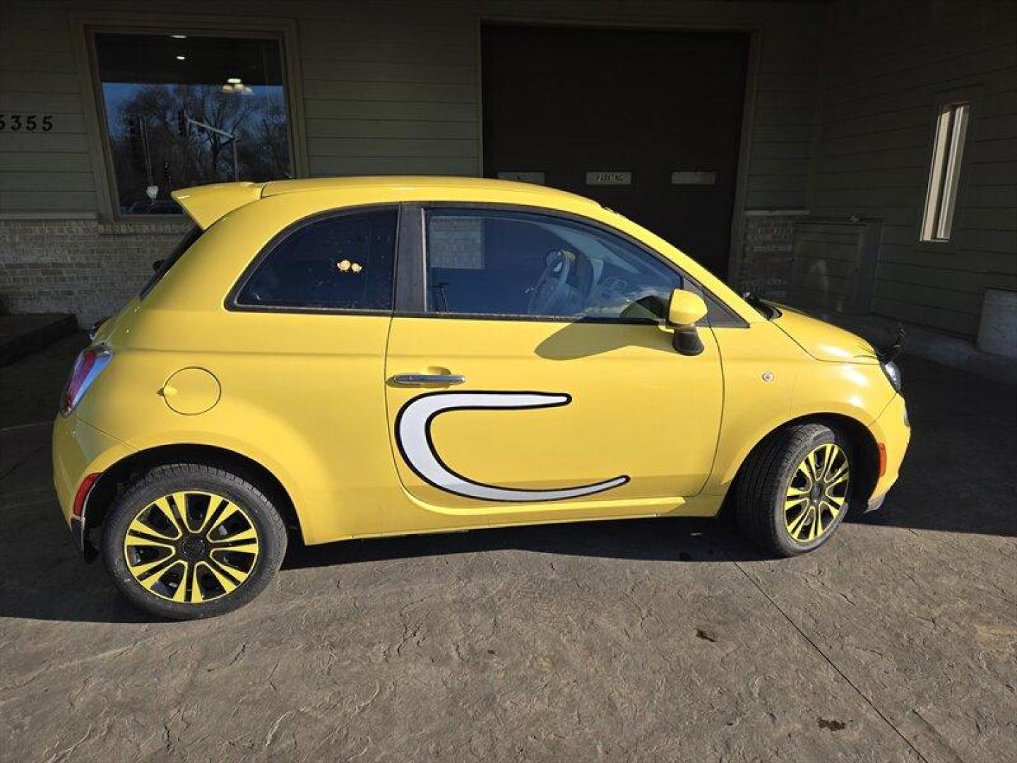 2013 Giallo FIAT 500 Pop (3C3CFFAR3DT) with an 1.4L I4 101hp 98ft. lbs. engine, 4 Speed Manual transmission, located at 25355 Eames Street, Channahon, IL, 60410, (815) 467-1807, 41.429108, -88.228432 - Photo#2