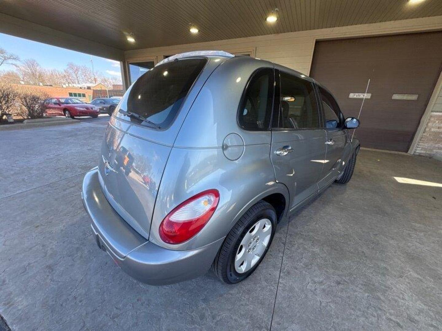 2008 Bright Silver Metallic Clearcoat Chrysler PT Cruiser LX (3A8FY48B98T) with an 2.4L I4 150hp 165ft. lbs. engine, Automatic transmission, located at 25355 Eames Street, Channahon, IL, 60410, (815) 467-1807, 41.429108, -88.228432 - Introducing a stylish and reliable 2008 Chrysler PT Cruiser that's ready to hit the road with you! This gem is powered by a spirited 2.4L I4 engine delivering 150hp and 165ft. lbs. of torque, ensuring a smooth and enjoyable ride every time. Let's talk about the fantastic factory default features th - Photo#2