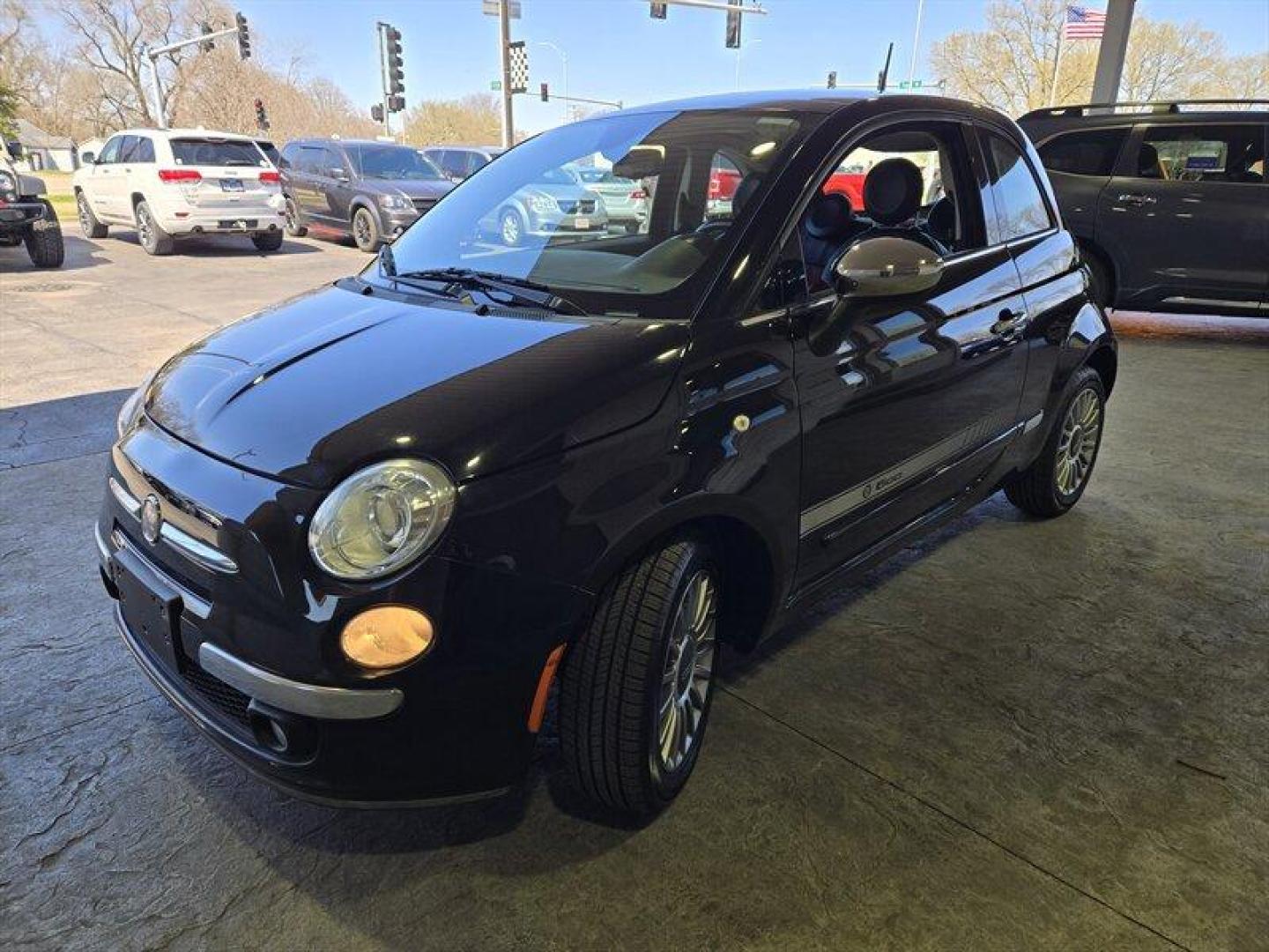 2013 Nero FIAT 500 Lounge (3C3CFFCR8DT) with an 1.4L I4 101hp 98ft. lbs. engine, Automatic transmission, located at 25355 Eames Street, Channahon, IL, 60410, (815) 467-1807, 41.429108, -88.228432 - Introducing the stylish and fun 2013 FIAT 500 Lounge! This compact car packs a punch with its efficient 1.4L I4 engine, delivering a peppy 101hp and 98ft. lbs. of torque. With a mere 18,000 miles on the odometer, this beauty has been gently driven, averaging less than 2,000 miles per year! Get read - Photo#7