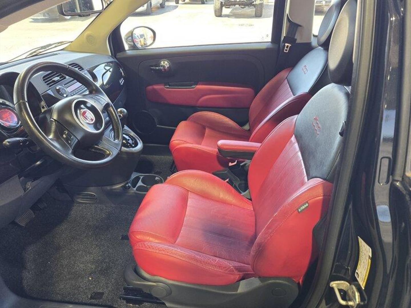 2013 Nero FIAT 500 Lounge (3C3CFFCR8DT) with an 1.4L I4 101hp 98ft. lbs. engine, Automatic transmission, located at 25355 Eames Street, Channahon, IL, 60410, (815) 467-1807, 41.429108, -88.228432 - Introducing the stylish and fun 2013 FIAT 500 Lounge! This compact car packs a punch with its efficient 1.4L I4 engine, delivering a peppy 101hp and 98ft. lbs. of torque. With a mere 18,000 miles on the odometer, this beauty has been gently driven, averaging less than 2,000 miles per year! Get read - Photo#13