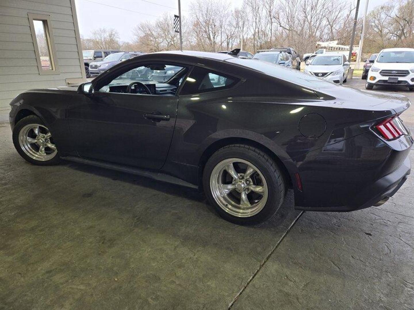 2024 Carbonized Gray Ford Mustang EcoBoost (1FA6P8TH7R5) with an EcoBoost 2.3L Turbo I4 315hp 350ft. lbs. engine, 10-Speed Shiftable A transmission, located at 25355 Eames Street, Channahon, IL, 60410, (815) 467-1807, 41.429108, -88.228432 - Photo#8