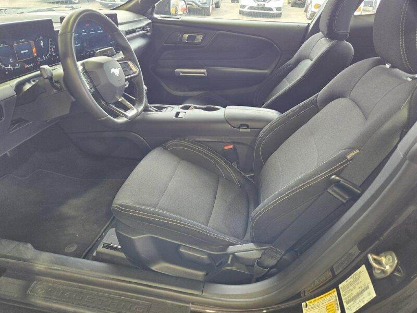 2024 Carbonized Gray Ford Mustang EcoBoost (1FA6P8TH7R5) with an EcoBoost 2.3L Turbo I4 315hp 350ft. lbs. engine, 10-Speed Shiftable A transmission, located at 25355 Eames Street, Channahon, IL, 60410, (815) 467-1807, 41.429108, -88.228432 - Photo#15