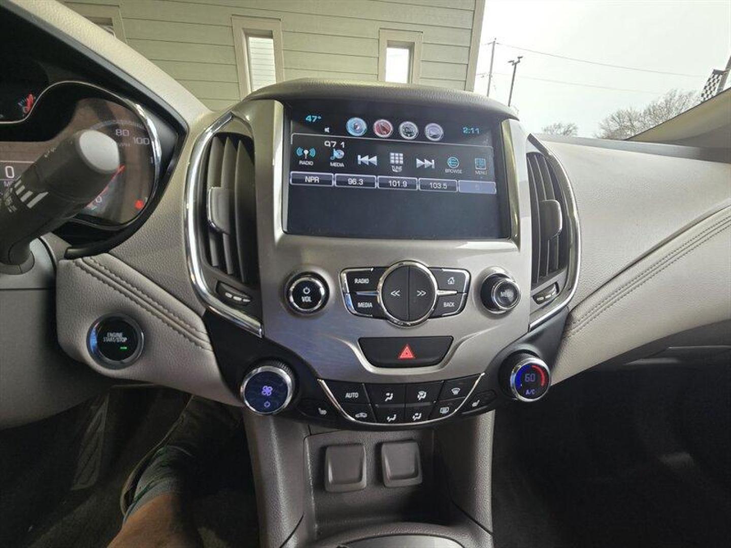 2017 Kinetic Blue Metallic Chevrolet Cruze Premier (1G1BF5SM4H7) with an 1.4L Turbo I4 153hp 177ft. lbs. engine, 6Speed Shiftable Au transmission, located at 25355 Eames Street, Channahon, IL, 60410, (815) 467-1807, 41.429108, -88.228432 - Photo#22