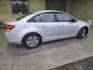 2014 Silver Ice Metallic Chevrolet Cruze LS (1G1PB5SH5E7) with an Ecotec 1.8L Flex Fuel I4 138hp 125ft. lbs. engine, 6 Speed Manual transmission, located at 25355 Eames Street, Channahon, IL, 60410, (815) 467-1807, 41.429108, -88.228432 - Photo#3