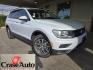 2018 Platinum Gray Metallic Volkswagen Tiguan 2.0T SE 4Motion (3VV2B7AX6JM) with an 2.0L Turbo I4 184hp 221ft. lbs. engine, TipTronic transmission, located at 25355 Eames Street, Channahon, IL, 60410, (815) 467-1807, 41.429108, -88.228432 - Introducing the sleek and stylish 2018 Volkswagen Tiguan 2.0T SE 4Motion in Platinum Gray Metallic with a luxurious Golden Oak/Black interior. This beauty is powered by a robust 2.0L Turbo I4 engine that delivers 184hp and 221ft. lbs. of torque, providing a dynamic driving experience. Let's talk ab - Photo#0