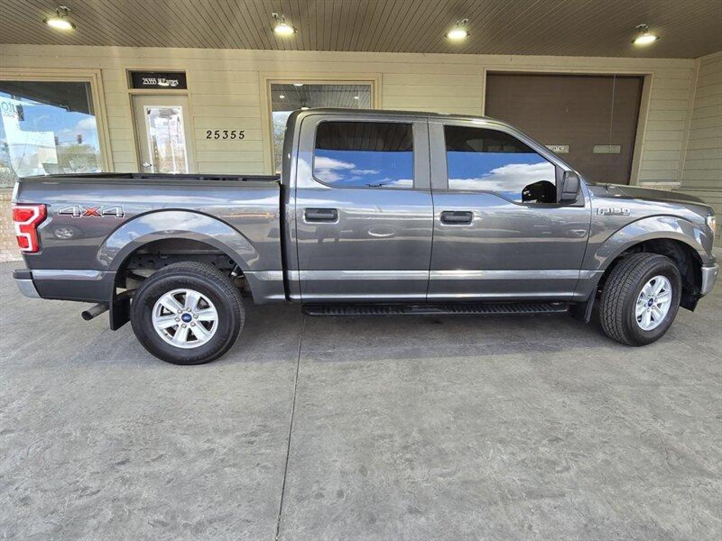 2019 Stone Gray Ford F-150 XL (1FTEW1EP4KK) with an EcoBoost 2.7L Twin Turbo V6 325hp 400ft. lbs. engine, Automatic transmission, located at 25355 Eames Street, Channahon, IL, 60410, (815) 467-1807, 41.429108, -88.228432 - Introducing the 2019 Ford F-150 XL - the truck that's as tough as your morning coffee! This beast is equipped with a mighty EcoBoost 2.7L Twin Turbo V6 engine that delivers a whopping 325 horsepower and 400 ft. lbs. of torque. So, whether you're hauling heavy loads or racing to get the last slice of - Photo#1