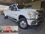 2012 White Platinum Metallic Tri-Coat Ford F-450 Lariat DRW (1FT8W4DTXCE) with an Power Stroke 6.7L Biodiesel Turbo V8 400hp 800ft. engine, Automatic transmission, located at 25355 Eames Street, Channahon, IL, 60410, (815) 467-1807, 41.429108, -88.228432 - This 2012 Ford F-450 Lariat is a powerful and reliable truck with a Power Stroke 6.7L Biodiesel Turbo V8 engine that delivers 400hp and 800ft. of torque. The exterior is finished in a classic Oxford White, complemented by an interior in Adobe. As a factory default, this vehicle comes equipped with a - Photo#0