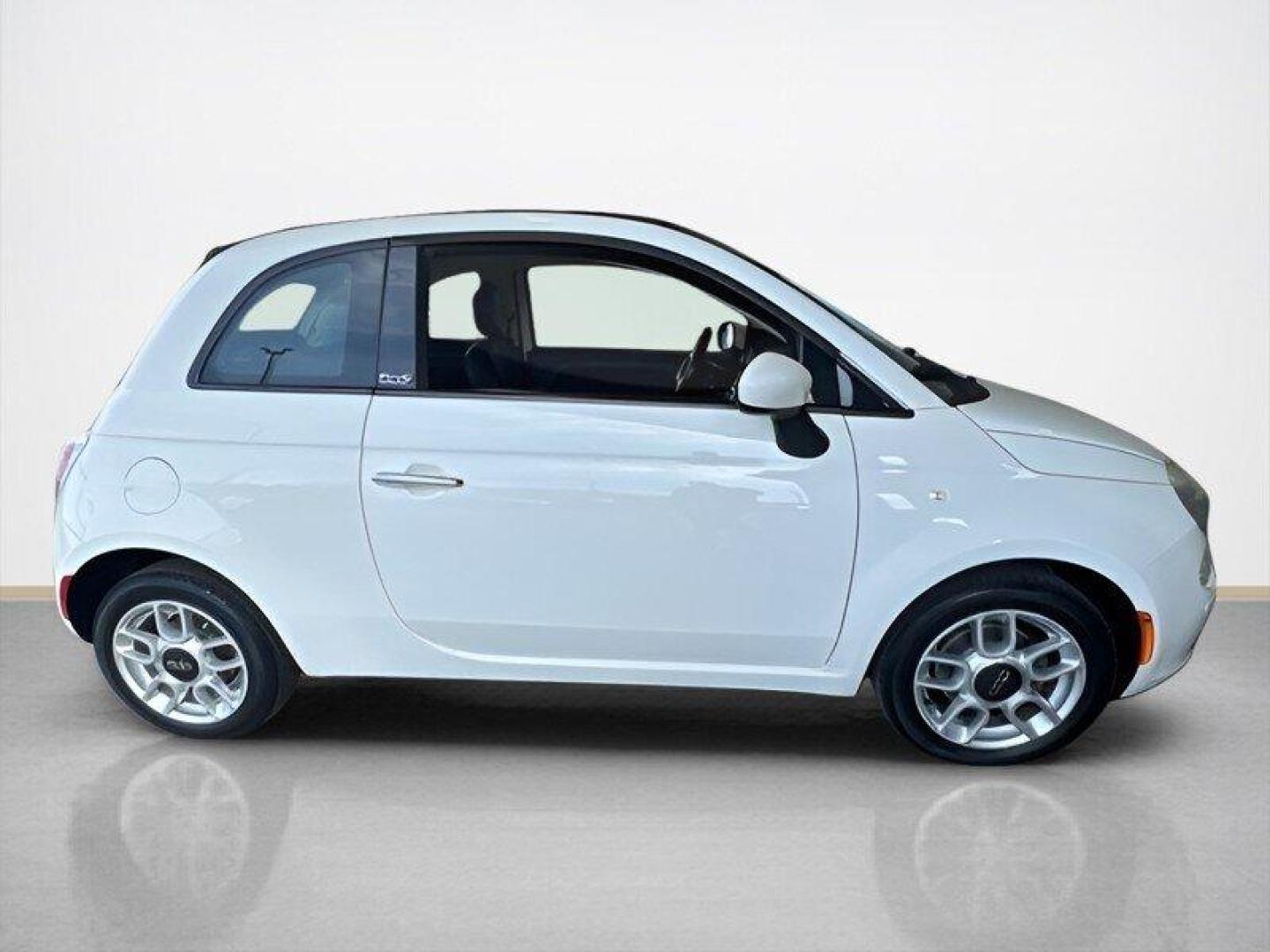2012 Bianco Perla FIAT 500c Pop (3C3CFFDR4CT) with an 1.4L I4 101hp 98ft. lbs. engine, Automatic transmission, located at 25355 Eames Street, Channahon, IL, 60410, (815) 467-1807, 41.429108, -88.228432 - Introducing the 2012 FIAT 500c Pop - a compact powerhouse that's ready to take on the roads with a fierce attitude! This eye-catching beauty is painted in a stunning Bianco Perla exterior color that demands attention wherever it goes, while the Nero interior exudes sophistication and style. Under t - Photo#1