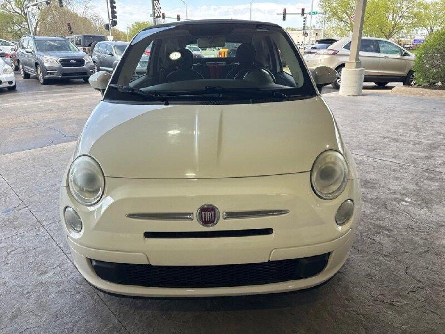 2012 Bianco Perla FIAT 500c Pop (3C3CFFDR4CT) with an 1.4L I4 101hp 98ft. lbs. engine, 5 Speed Manual transmission, located at 25355 Eames Street, Channahon, IL, 60410, (815) 467-1807, 41.429108, -88.228432 - Photo#8