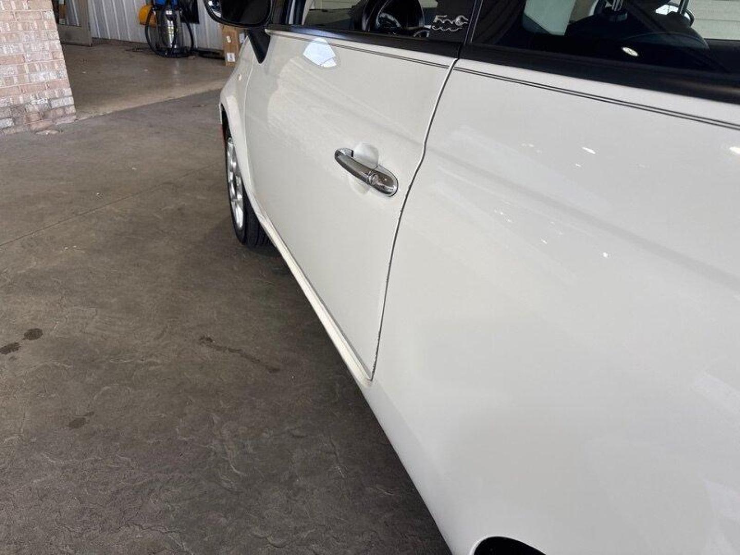 2012 Bianco Perla FIAT 500c Pop (3C3CFFDR4CT) with an 1.4L I4 101hp 98ft. lbs. engine, 5 Speed Manual transmission, located at 25355 Eames Street, Channahon, IL, 60410, (815) 467-1807, 41.429108, -88.228432 - Photo#9