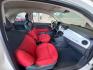 2012 Bianco Perla FIAT 500c Pop (3C3CFFDR4CT) with an 1.4L I4 101hp 98ft. lbs. engine, 5 Speed Manual transmission, located at 25355 Eames Street, Channahon, IL, 60410, (815) 467-1807, 41.429108, -88.228432 - Photo#14