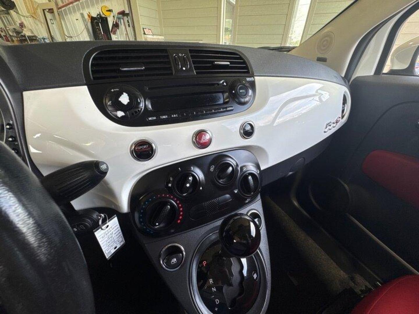 2012 Bianco Perla FIAT 500c Pop (3C3CFFDR4CT) with an 1.4L I4 101hp 98ft. lbs. engine, 5 Speed Manual transmission, located at 25355 Eames Street, Channahon, IL, 60410, (815) 467-1807, 41.429108, -88.228432 - Photo#17