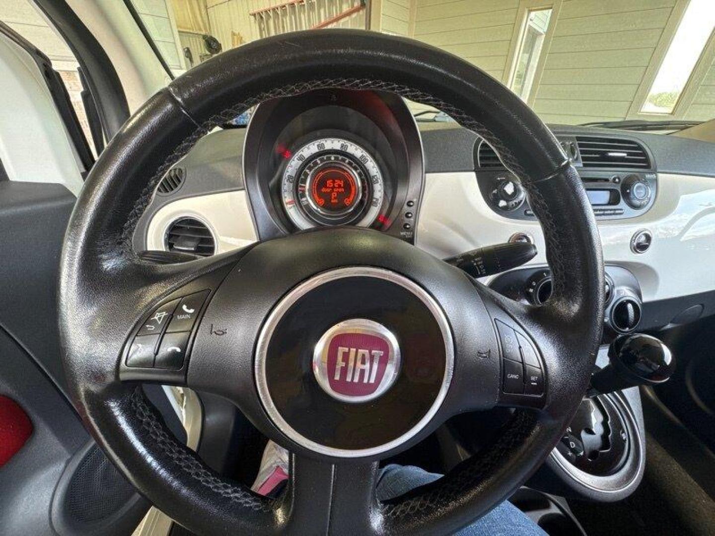 2012 Bianco Perla FIAT 500c Pop (3C3CFFDR4CT) with an 1.4L I4 101hp 98ft. lbs. engine, 5 Speed Manual transmission, located at 25355 Eames Street, Channahon, IL, 60410, (815) 467-1807, 41.429108, -88.228432 - Photo#20