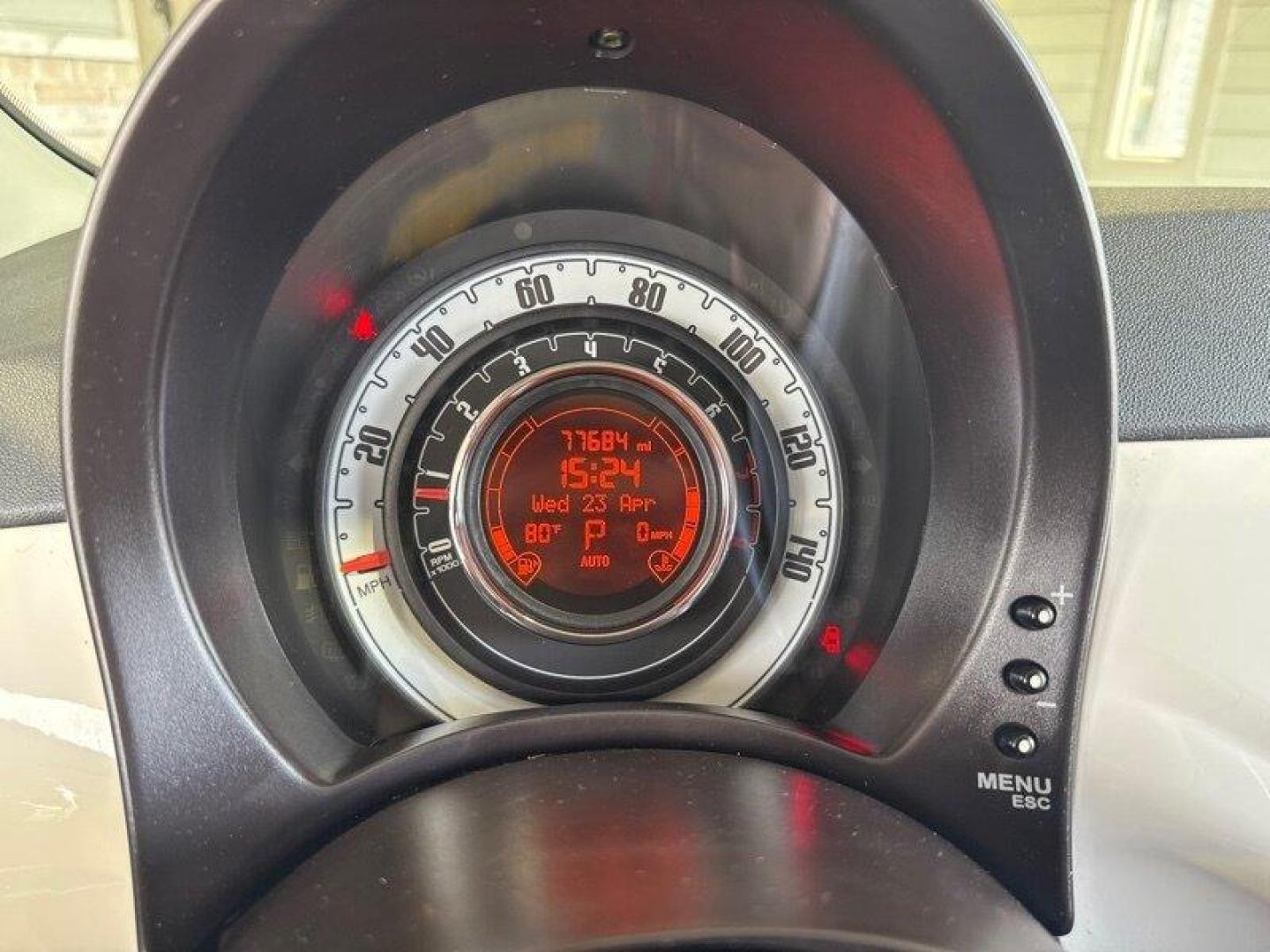 2012 Bianco Perla FIAT 500c Pop (3C3CFFDR4CT) with an 1.4L I4 101hp 98ft. lbs. engine, 5 Speed Manual transmission, located at 25355 Eames Street, Channahon, IL, 60410, (815) 467-1807, 41.429108, -88.228432 - Photo#21