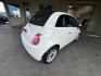 2012 Bianco Perla FIAT 500c Pop (3C3CFFDR4CT) with an 1.4L I4 101hp 98ft. lbs. engine, 5 Speed Manual transmission, located at 25355 Eames Street, Channahon, IL, 60410, (815) 467-1807, 41.429108, -88.228432 - Photo#3