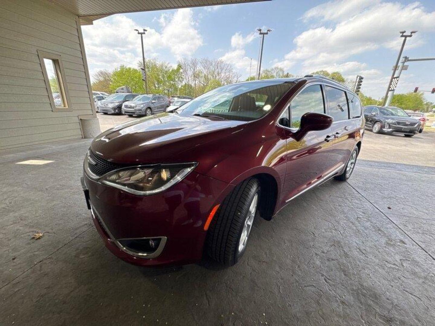 2018 Velvet Red Pearl Coat Chrysler Pacifica Touring L Plus (2C4RC1EG8JR) with an Pentastar 3.6L V6 287hp 262ft. lbs. engine, Automatic transmission, located at 25355 Eames Street, Channahon, IL, 60410, (815) 467-1807, 41.429108, -88.228432 - Photo#7