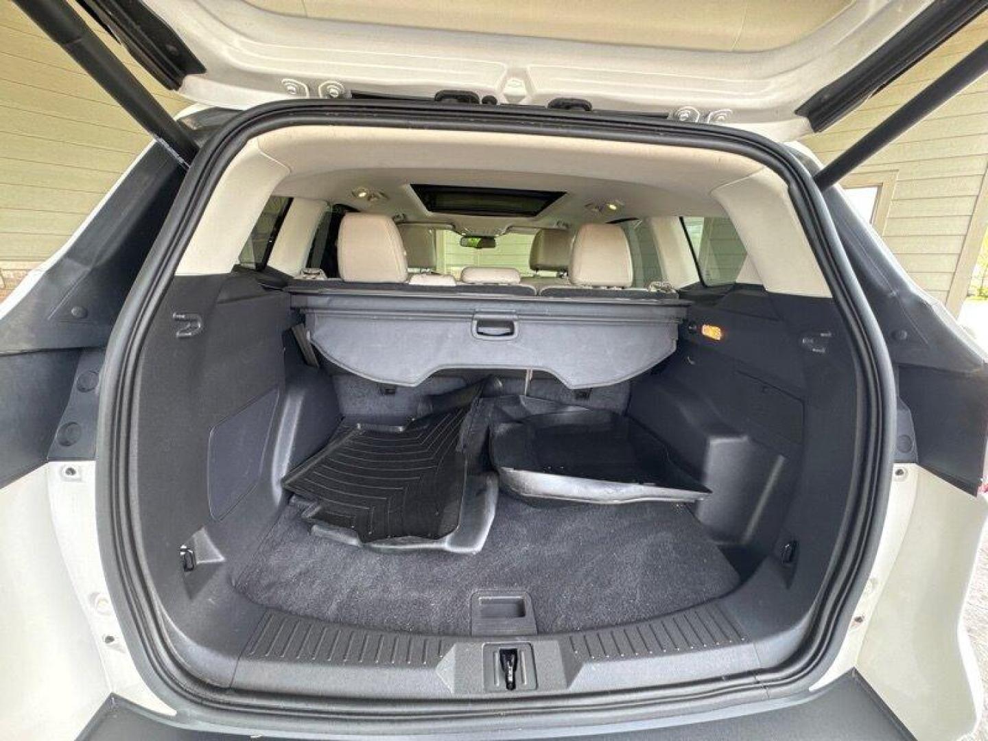 2016 White Platinum Metallic Tri-Coat Ford Escape Titanium (1FMCU9JX1GU) with an EcoBoost 1.6L Turbo I4 178hp 184ft. lbs. engine, 6-Speed Shiftable Au transmission, located at 25355 Eames Street, Channahon, IL, 60410, (815) 467-1807, 41.429108, -88.228432 - Step into the lap of luxury with this 2016 Ford Escape Titanium in a dazzling White Platinum Metallic Tri-Coat exterior and a cozy Medium Light Stone interior that screams sophistication. Powered by an impressive EcoBoost 1.6L Turbo I4 engine, this beauty boasts a respectable 178hp and 184ft. lbs. o - Photo#14