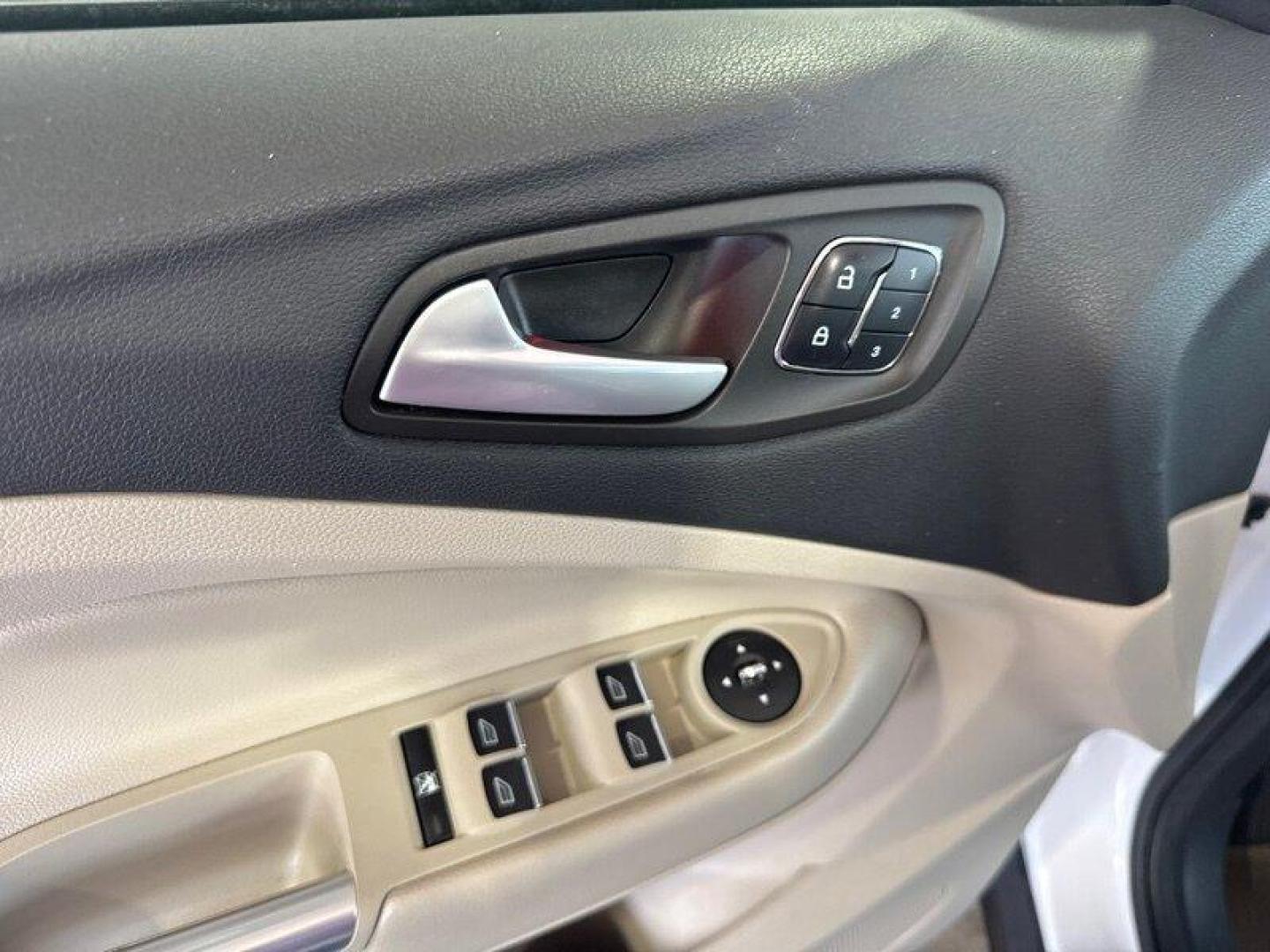 2016 White Platinum Metallic Tri-Coat Ford Escape Titanium (1FMCU9JX1GU) with an EcoBoost 1.6L Turbo I4 178hp 184ft. lbs. engine, 6-Speed Shiftable Au transmission, located at 25355 Eames Street, Channahon, IL, 60410, (815) 467-1807, 41.429108, -88.228432 - Step into the lap of luxury with this 2016 Ford Escape Titanium in a dazzling White Platinum Metallic Tri-Coat exterior and a cozy Medium Light Stone interior that screams sophistication. Powered by an impressive EcoBoost 1.6L Turbo I4 engine, this beauty boasts a respectable 178hp and 184ft. lbs. o - Photo#18