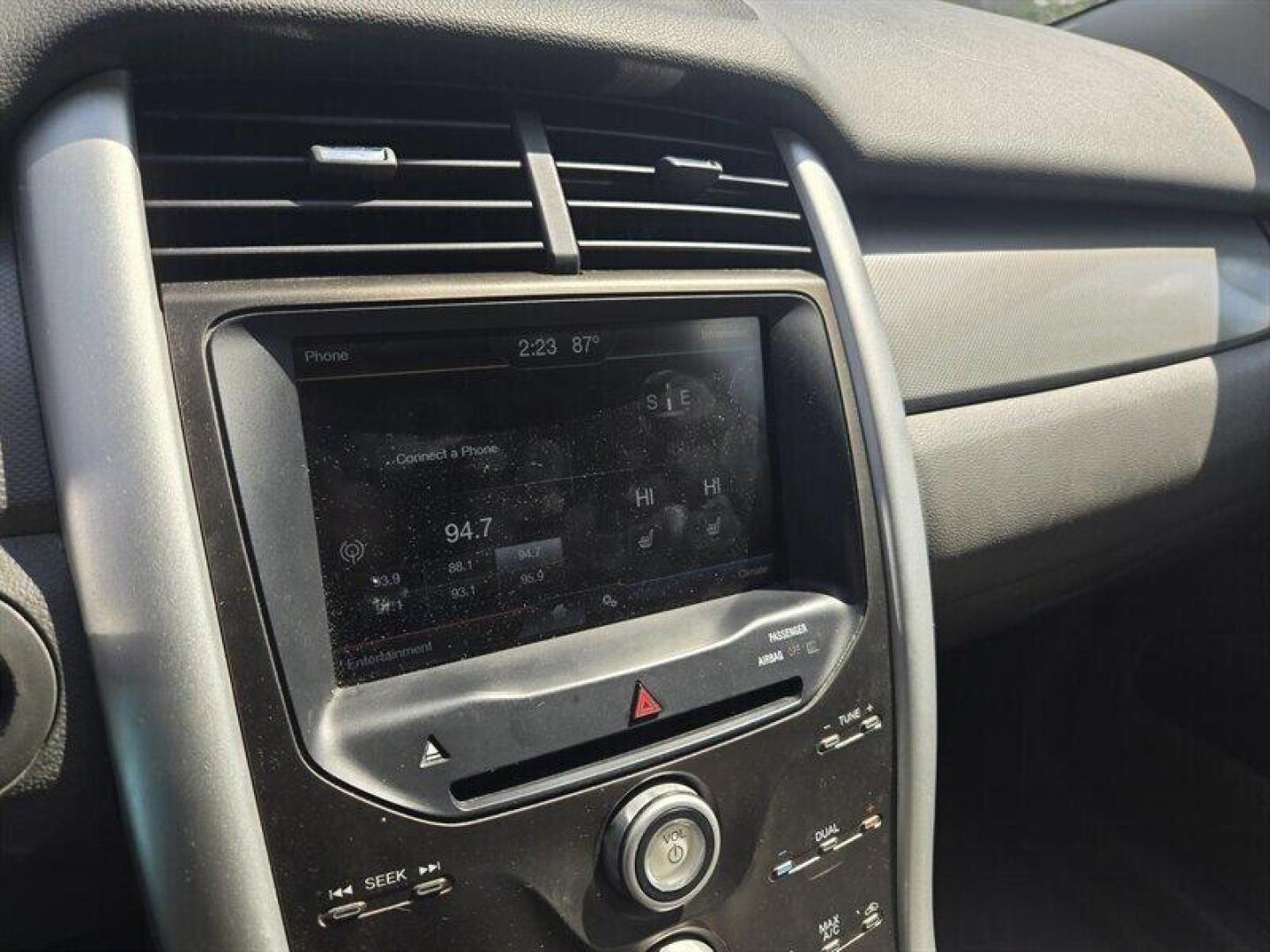2013 Mineral Grey Metallic Ford Edge SEL (2FMDK3JC9DB) with an 3.5L V6 285hp 253ft. lbs. engine, Automatic transmission, located at 25355 Eames Street, Channahon, IL, 60410, (815) 467-1807, 41.429108, -88.228432 - ** LOCAL TRADE IN, AS-IS, SOLID RUST FREE BODY, NEEDS BRAKES AND END LINKS. ** Presenting the 2013 Ford Edge SEL, a versatile SUV equipped with a powerful 3.5L V6 engine delivering 285hp and 253 ft. lbs. of torque. Its Mineral Grey Metallic exterior is complemented by a stylish Medium Light Stone i - Photo#8