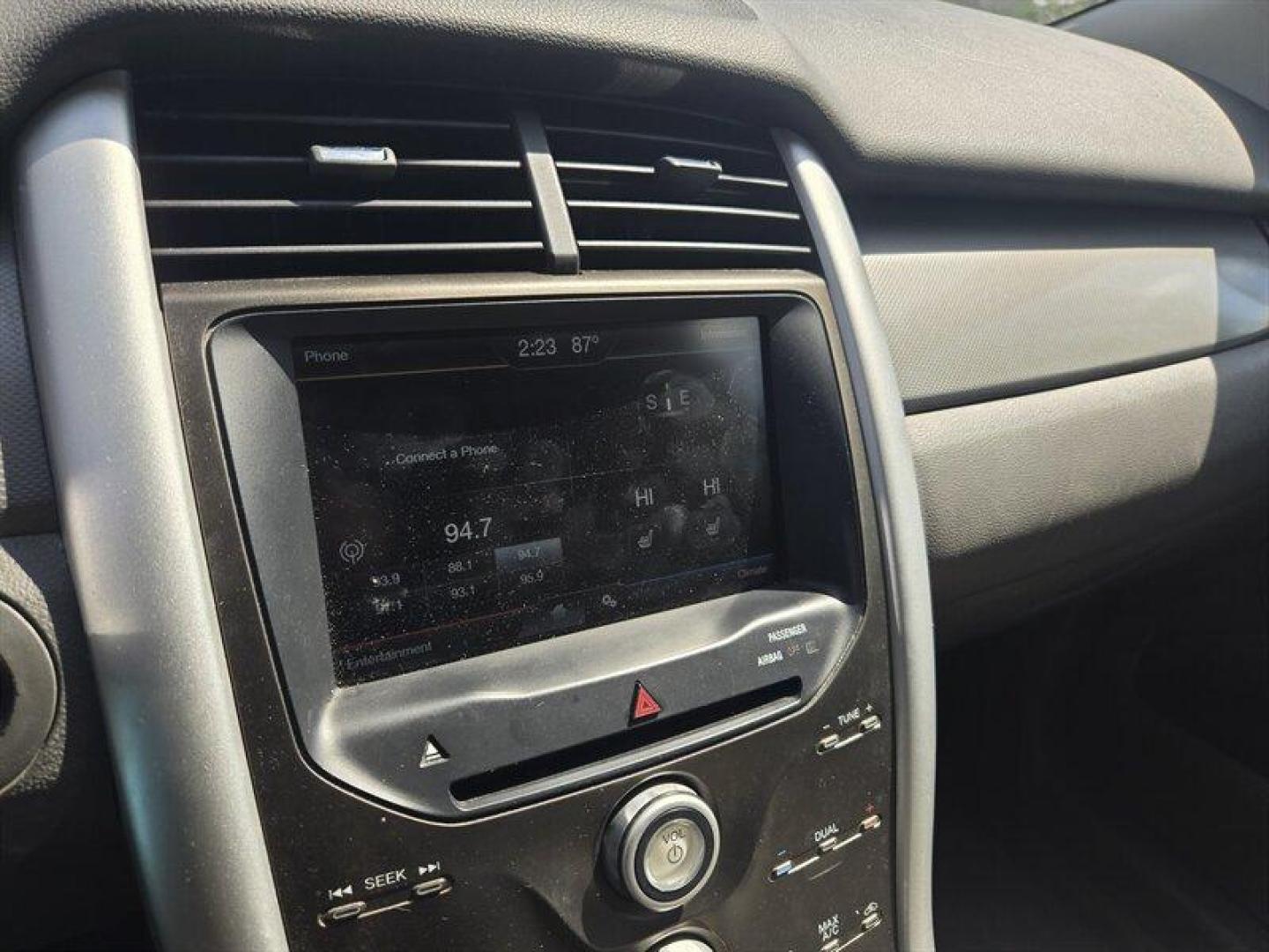 2013 Mineral Grey Metallic Ford Edge SEL (2FMDK3JC9DB) with an 3.5L V6 285hp 253ft. lbs. engine, Automatic transmission, located at 25355 Eames Street, Channahon, IL, 60410, (815) 467-1807, 41.429108, -88.228432 - Photo#6