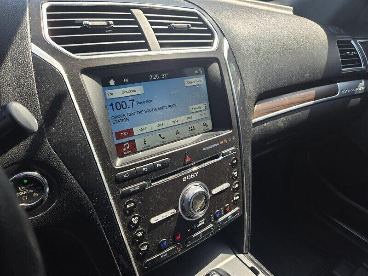 2017 Shadow Black Ford Explorer Limited (1FM5K8FHXHG) with an EcoBoost 2.3L Turbo I4 280hp 310ft. lbs. engine, Automatic transmission, located at 25355 Eames Street, Channahon, IL, 60410, (815) 467-1807, 41.429108, -88.228432 - Photo#7