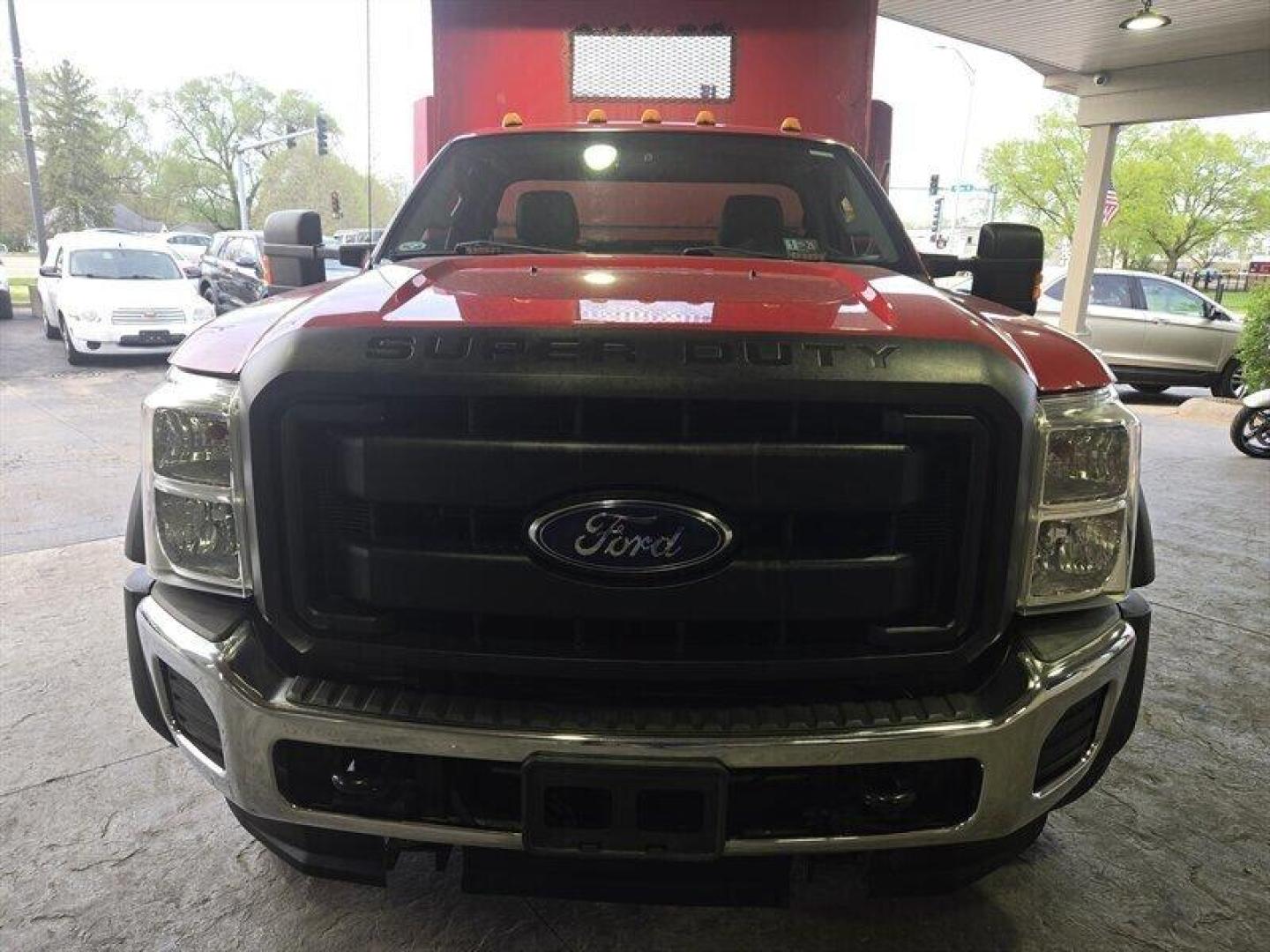 2016 Red Ford F-450 XL DRW (1FDTF4HY6GE) with an 6.8 engine, located at 25355 Eames Street, Channahon, IL, 60410, (815) 467-1807, 41.429108, -88.228432 - ** 11 FOOT DURACLASS DUMP BODY WITH PTO, BOX HAS RUST BUT FUNCTIONS FINE, SAFETY INSPECTED BUT NOT SERVICED. NEEDS BRAKES, END LINKS, AND MISC ODDS AND ENDS. PRICED TO MOVE. ** This 2016 Ford F-450 comes equipped with a robust 6.8-liter engine that ensures powerful performance for all your towing a - Photo#14