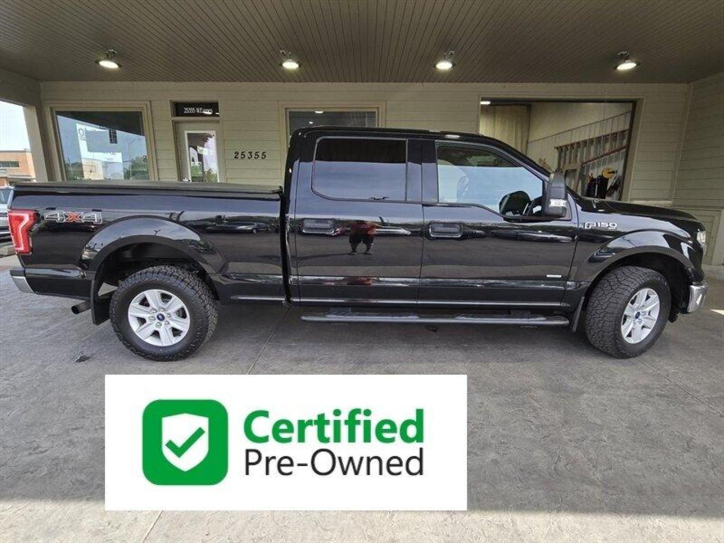 2016 Shadow Black/Magnetic Ford F-150 XLT (1FTFW1EGXGK) with an EcoBoost 3.5L Twin Turbo V6 365hp 420ft. lbs. engine, Automatic transmission, located at 25355 Eames Street, Channahon, IL, 60410, (815) 467-1807, 41.429108, -88.228432 - Introducing the impressive 2016 Ford F-150 XLT, a powerhouse on wheels! This beast is equipped with a mighty EcoBoost 3.5L Twin Turbo V6 engine, boasting 365hp and 420ft. lbs. of torque for a thrilling ride every time. With just under 98,000 miles on the odometer, averaging less than 10,000 miles pe - Photo#2