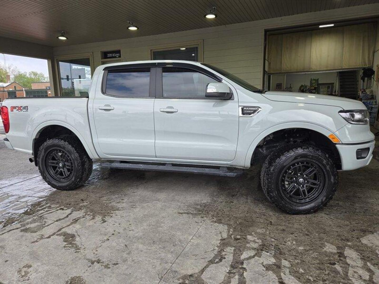 2021 Green Ford Ranger Lariat (1FTER4FH6ML) with an EcoBoost 2.3L Turbo I4 270hp 310ft. lbs. engine, Automatic transmission, located at 25355 Eames Street, Channahon, IL, 60410, (815) 467-1807, 41.429108, -88.228432 - Introducing the 2021 Ford Ranger Lariat in the stunning Cactus Gray exterior color, a true beauty on the road! This beast is equipped with a powerful EcoBoost 2.3L Turbo I4 engine, delivering an impressive 270hp and 310ft. lbs. of torque for an exhilarating driving experience. Step inside the luxur - Photo#2