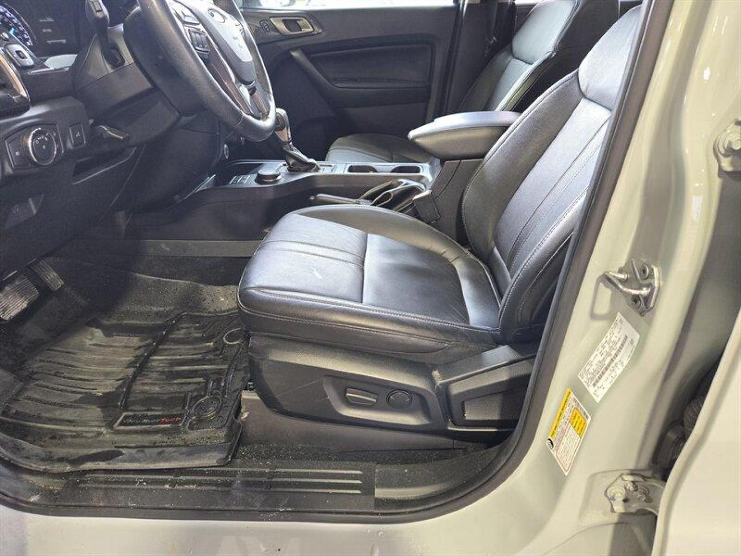 2021 Green Ford Ranger Lariat (1FTER4FH6ML) with an EcoBoost 2.3L Turbo I4 270hp 310ft. lbs. engine, Automatic transmission, located at 25355 Eames Street, Channahon, IL, 60410, (815) 467-1807, 41.429108, -88.228432 - Introducing the 2021 Ford Ranger Lariat in the stunning Cactus Gray exterior color, a true beauty on the road! This beast is equipped with a powerful EcoBoost 2.3L Turbo I4 engine, delivering an impressive 270hp and 310ft. lbs. of torque for an exhilarating driving experience. Step inside the luxur - Photo#11
