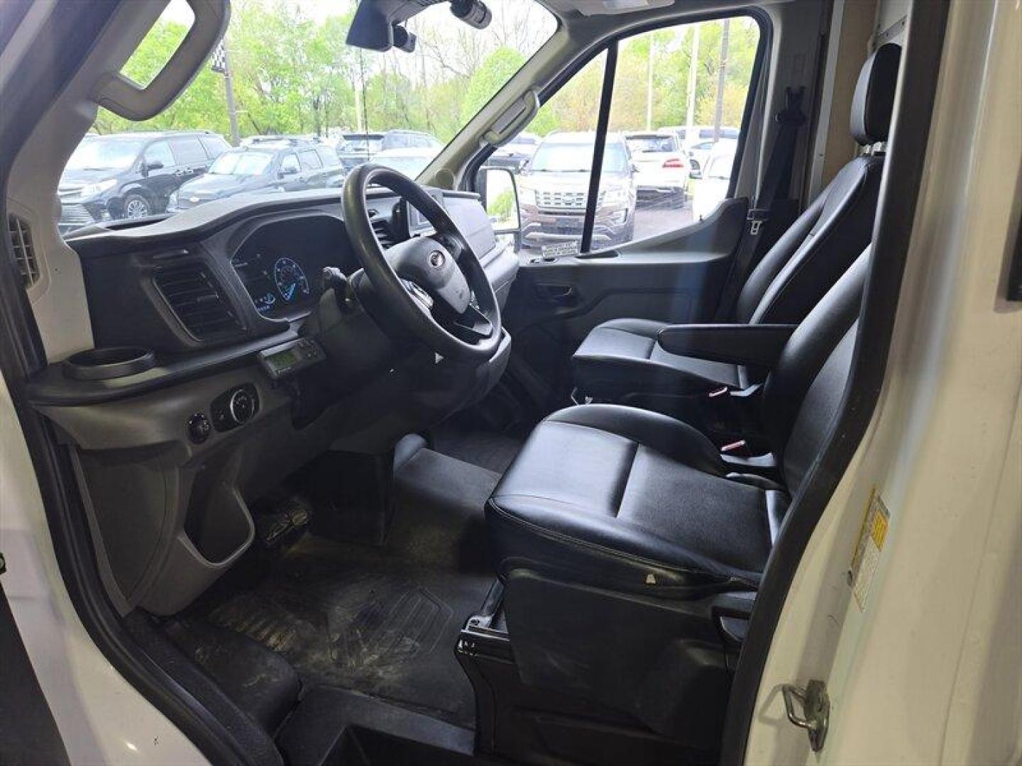 2020 Oxford White Ford Transit (1FTBW3X85LK) with an 3.5L Flex Fuel V6 275hp 262ft. lbs. engine, Automatic transmission, located at 25355 Eames Street, Channahon, IL, 60410, (815) 467-1807, 41.429108, -88.228432 - ** 148 INCH WHEELBASE, EXTENDED, HIGH ROOF, WITH A THERMO KING V-300 REEFER UNIT. ** This 2020 Ford Transit 350 is equipped with a powerful 3.5L Flex Fuel V6 engine delivering 275hp and 262ft. lbs. of torque. The exterior is coated in a sleek Oxford White while the interior boasts a sophisticated Eb - Photo#14