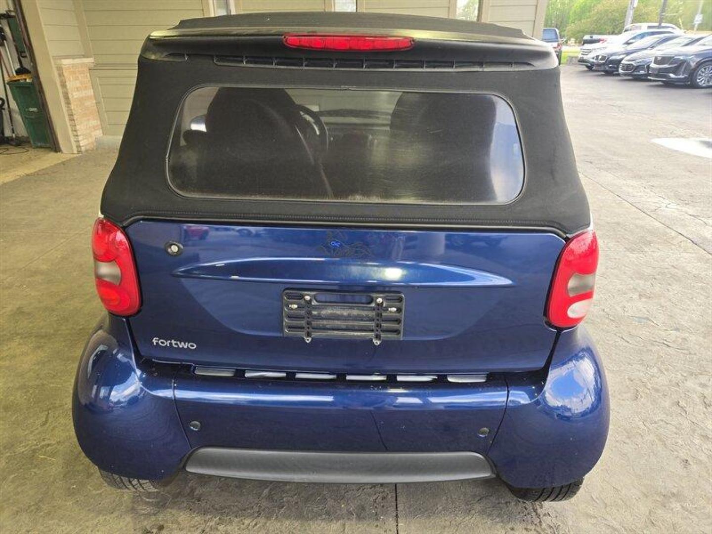 2006 Blue Mercedes-Benz Smart Car PASSION CONVERTIBLE (WME4504321J) , located at 25355 Eames Street, Channahon, IL, 60410, (815) 467-1807, 41.429108, -88.228432 - Looking for a car that's as smart as you are? Check out this 2006 Mercedes-Benz Smart Car PASSION CONVERTIBLE - the perfect blend of style and efficiency! This little cutie comes with a clean CARFAX report, so you can rest easy knowing it's been well taken care of. - Photo#4