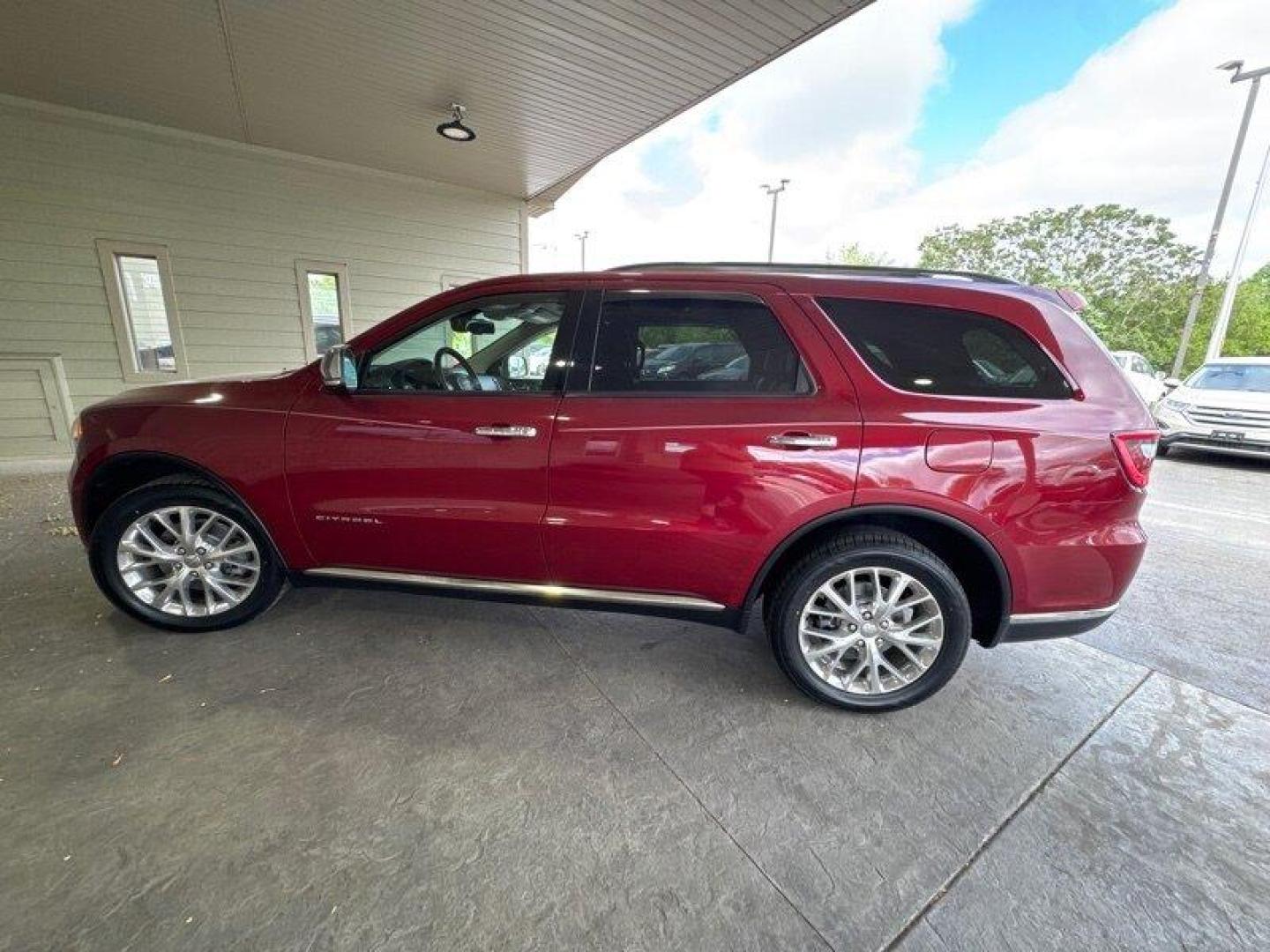 2015 Deep Cherry Red Crystal Pearl Coat Dodge Durango Citadel (1C4SDJET7FC) with an HEMI 5.7L V8 360hp 390ft. lbs. engine, Automatic transmission, located at 25355 Eames Street, Channahon, IL, 60410, (815) 467-1807, 41.429108, -88.228432 - Photo#6