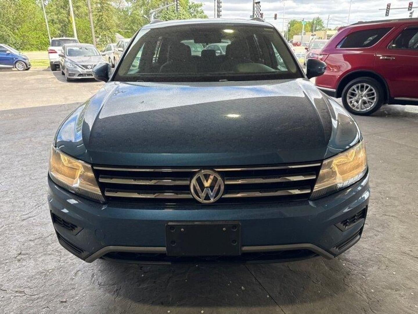 2020 Silk Blue Metallic Volkswagen Tiguan 2.0T S 4Motion (3VV0B7AX2LM) with an 2.0L Turbo I4 184hp 221ft. lbs. engine, TipTronic transmission, located at 25355 Eames Street, Channahon, IL, 60410, (815) 467-1807, 41.429108, -88.228432 - Photo#8