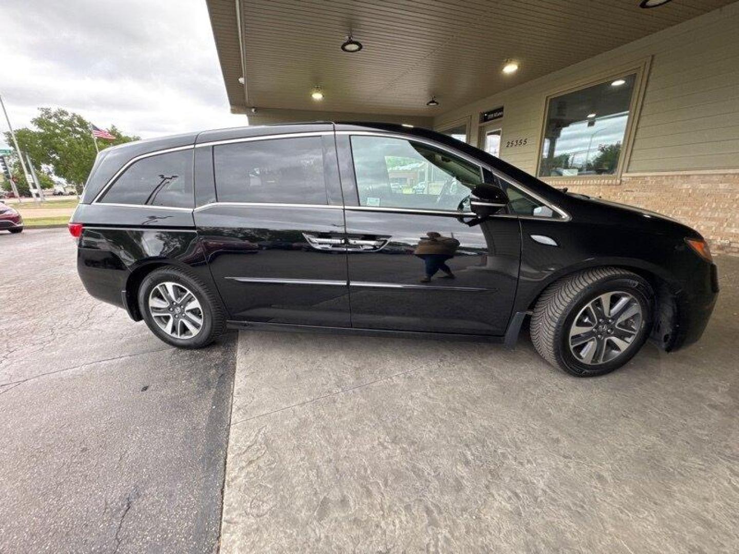 2016 Crystal Black Pearl Honda Odyssey Touring (5FNRL5H95GB) with an 3.5L V6 248hp 250ft. lbs. engine, Automatic transmission, located at 25355 Eames Street, Channahon, IL, 60410, (815) 467-1807, 41.429108, -88.228432 - Introducing the powerhouse on wheels - the 2016 Honda Odyssey Touring! This beast is equipped with a roaring 3.5L V6 engine that cranks out a jaw-dropping 248hp and 250ft. lbs. of torque. Dominating the roads with its sleek design and powerful performance, this van is not to be underestimated. Step - Photo#2