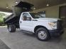 2016 White Ford F-350 XL DRW (1FDRF3G62GE) with an 6.2L Flex Fuel V8 385hp 405ft. lbs. engine, Automatic transmission, located at 25355 Eames Street, Channahon, IL, 60410, (815) 467-1807, 41.429108, -88.228432 - ** 9 FOOT RUGBY DUMP BODY, FULLY SERVICED AND READY TO WORK. **This 2016 Ford F-350 Super Duty XL is a robust truck designed to handle tough tasks with ease. Powered by a 6.2L Flex Fuel V8 engine delivering 385hp and 405ft. lbs. of torque, this truck is ready for any challenge. The exterior is a cri - Photo#0
