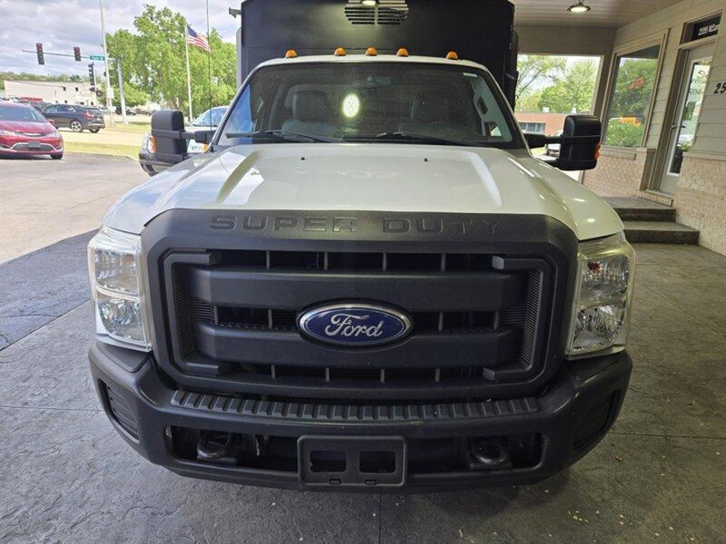 2016 White Ford F-350 XL DRW (1FDRF3G62GE) with an 6.2L Flex Fuel V8 385hp 405ft. lbs. engine, Automatic transmission, located at 25355 Eames Street, Channahon, IL, 60410, (815) 467-1807, 41.429108, -88.228432 - ** 9 FOOT RUGBY DUMP BODY, FULLY SERVICED AND READY TO WORK. **This 2016 Ford F-350 Super Duty XL is a robust truck designed to handle tough tasks with ease. Powered by a 6.2L Flex Fuel V8 engine delivering 385hp and 405ft. lbs. of torque, this truck is ready for any challenge. The exterior is a cri - Photo#10