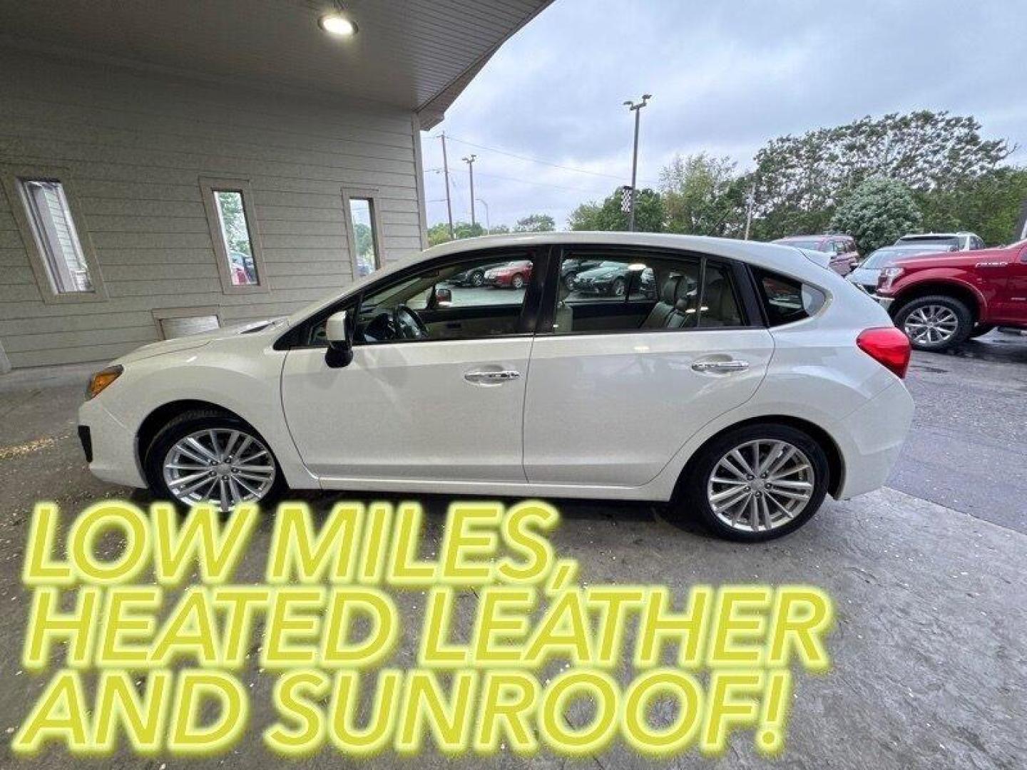 2013 Satin White Pearl Subaru Impreza 2.0i Limited (JF1GPAH65D2) with an 2.0L H4 148hp 145ft. lbs. engine, Automatic transmission, located at 25355 Eames Street, Channahon, IL, 60410, (815) 467-1807, 41.429108, -88.228432 - Looking for a reliable and efficient ride? Check out this 2013 Subaru Impreza 2.0i Limited! With a 2.0L H4 engine delivering 148hp and 145ft. lbs. of torque, this compact car packs a punch while remaining fuel-efficient. The factory default features of this Impreza are sure to impress. Enjoy the co - Photo#6