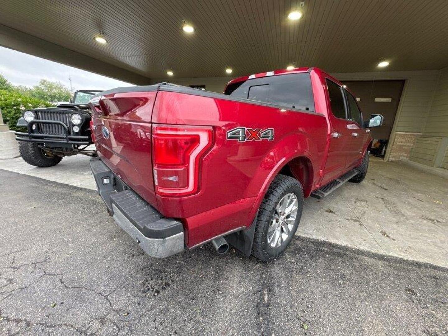 2015 Caribou Metallic Ford F-150 Lariat (1FTEW1EG7FK) with an EcoBoost 3.5L Twin Turbo V6 365hp 420ft. lbs. engine, Automatic transmission, located at 25355 Eames Street, Channahon, IL, 60410, (815) 467-1807, 41.429108, -88.228432 - Buckle up and get ready to rule the road in this fierce 2015 Ford F-150 Lariat! With a powerful EcoBoost 3.5L Twin Turbo V6 engine pumping out a jaw-dropping 365hp and 420ft. lbs. of torque, this truck means serious business. The exterior shines in a stunning Ruby Red Metallic Tinted Clearcoat, whil - Photo#3