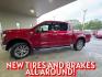 2015 Caribou Metallic Ford F-150 Lariat (1FTEW1EG7FK) with an EcoBoost 3.5L Twin Turbo V6 365hp 420ft. lbs. engine, Automatic transmission, located at 25355 Eames Street, Channahon, IL, 60410, (815) 467-1807, 41.429108, -88.228432 - Buckle up and get ready to rule the road in this fierce 2015 Ford F-150 Lariat! With a powerful EcoBoost 3.5L Twin Turbo V6 engine pumping out a jaw-dropping 365hp and 420ft. lbs. of torque, this truck means serious business. The exterior shines in a stunning Ruby Red Metallic Tinted Clearcoat, whil - Photo#6
