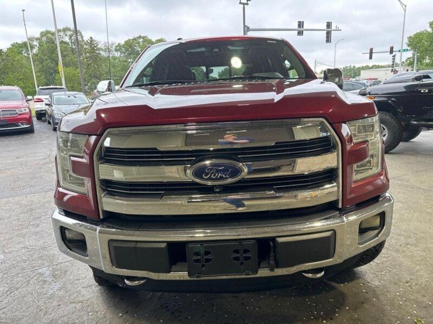 2015 Caribou Metallic Ford F-150 Lariat (1FTEW1EG7FK) with an EcoBoost 3.5L Twin Turbo V6 365hp 420ft. lbs. engine, Automatic transmission, located at 25355 Eames Street, Channahon, IL, 60410, (815) 467-1807, 41.429108, -88.228432 - Buckle up and get ready to rule the road in this fierce 2015 Ford F-150 Lariat! With a powerful EcoBoost 3.5L Twin Turbo V6 engine pumping out a jaw-dropping 365hp and 420ft. lbs. of torque, this truck means serious business. The exterior shines in a stunning Ruby Red Metallic Tinted Clearcoat, whil - Photo#8