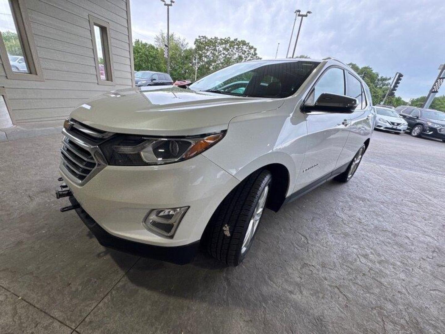 2019 Summit White Chevrolet Equinox Premier (2GNAXYEX2K6) with an 2.0L Turbo I4 252hp 260ft. lbs. engine, Automatic transmission, located at 25355 Eames Street, Channahon, IL, 60410, (815) 467-1807, 41.429108, -88.228432 - Introducing the 2019 Chevrolet Equinox Premier - a powerhouse on wheels that demands attention on the road. Under the hood, you'll find a robust 2.0L Turbo I4 engine delivering a heart-pounding 252hp and 260ft. lbs. of torque. This machine is built to dominate every drive with its impressive perform - Photo#7
