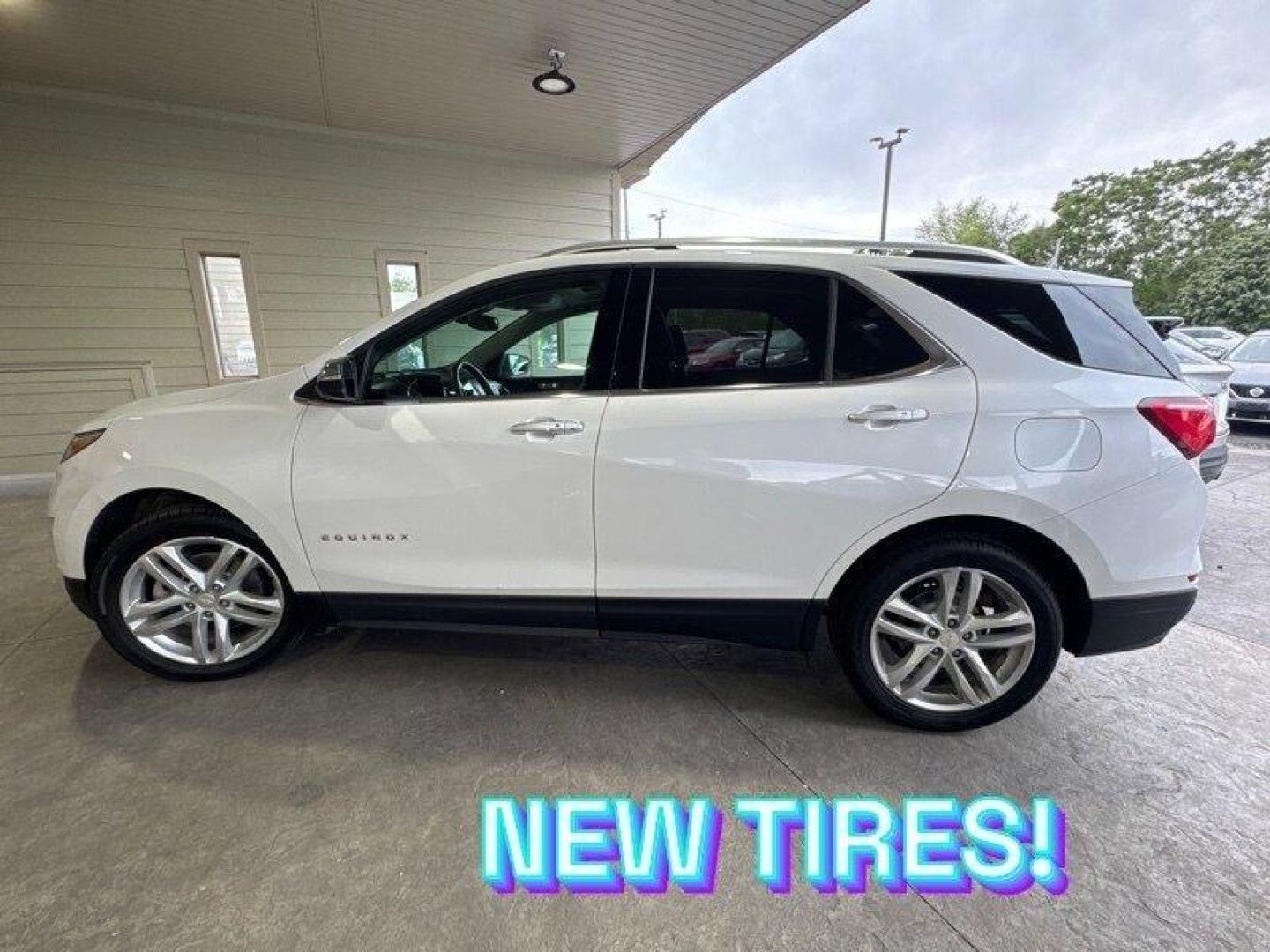 2019 Summit White Chevrolet Equinox Premier (2GNAXYEX2K6) with an 2.0L Turbo I4 252hp 260ft. lbs. engine, Automatic transmission, located at 25355 Eames Street, Channahon, IL, 60410, (815) 467-1807, 41.429108, -88.228432 - Introducing the 2019 Chevrolet Equinox Premier - a powerhouse on wheels that demands attention on the road. Under the hood, you'll find a robust 2.0L Turbo I4 engine delivering a heart-pounding 252hp and 260ft. lbs. of torque. This machine is built to dominate every drive with its impressive perform - Photo#6